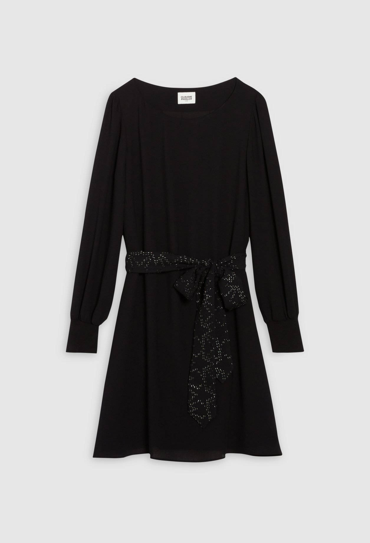 Robe ceinturee &agrave; nouer