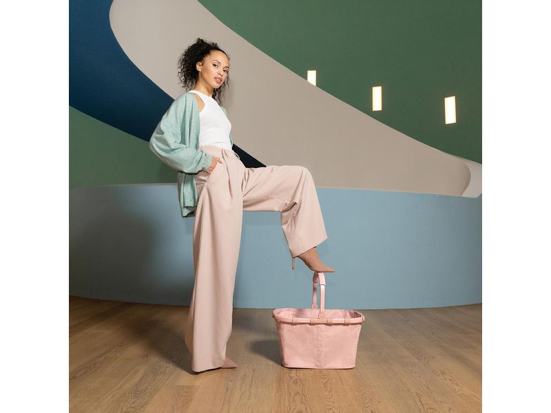 Reisenthel Einkaufskorb Carrybag cord blush Stillvoller Einkaufskorb für den täglichen Einkauf