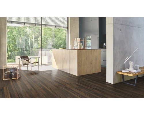 Parket 15.0 Eiken Gerookte Boom Landelijke Plank