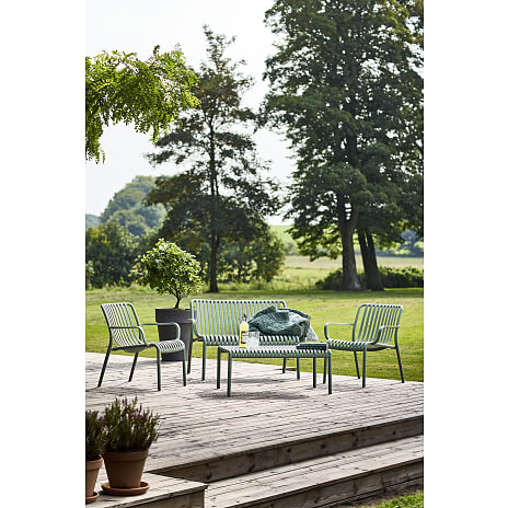 Messina loungestol - Dusty green