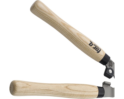 Heggenschaar voor_q met houten handvat en gegolfde rand