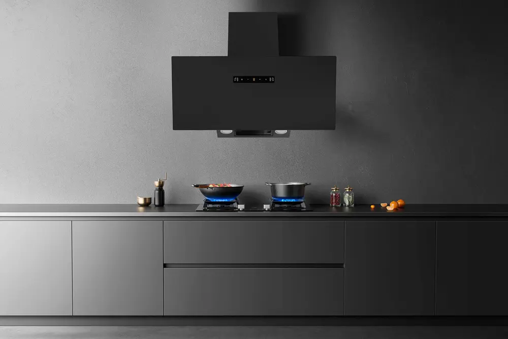 Emhætte TV13K90BL sort 90 cm