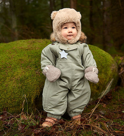 Mini A Ture Flyverdragt - Wisti Fleece - Vert