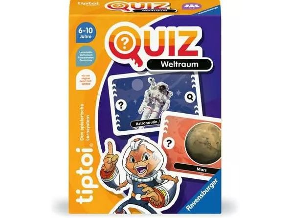 tiptoi Spiel Quiz Weltraum Interaktives Quizspiel für Kinder