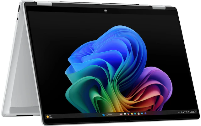 HP Notebook »Omnibook X Flip 14 Next Gen AI PC BN4J2EA« / 14 ″ AMD Radeon Graphics Active Pen Support, Webcam