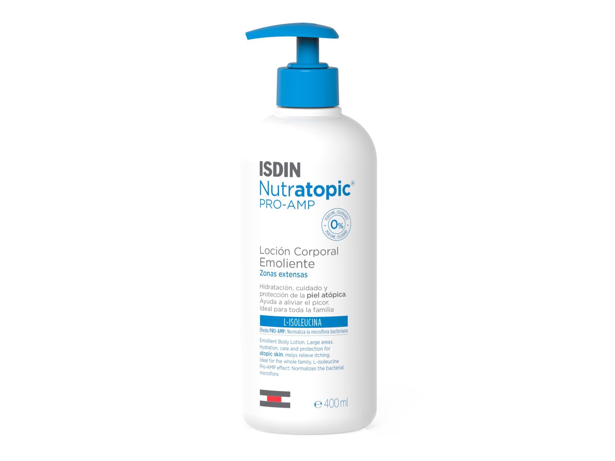 LOÇÃO ISDIN EMOLIENTE NUTRATOPIC 400ML