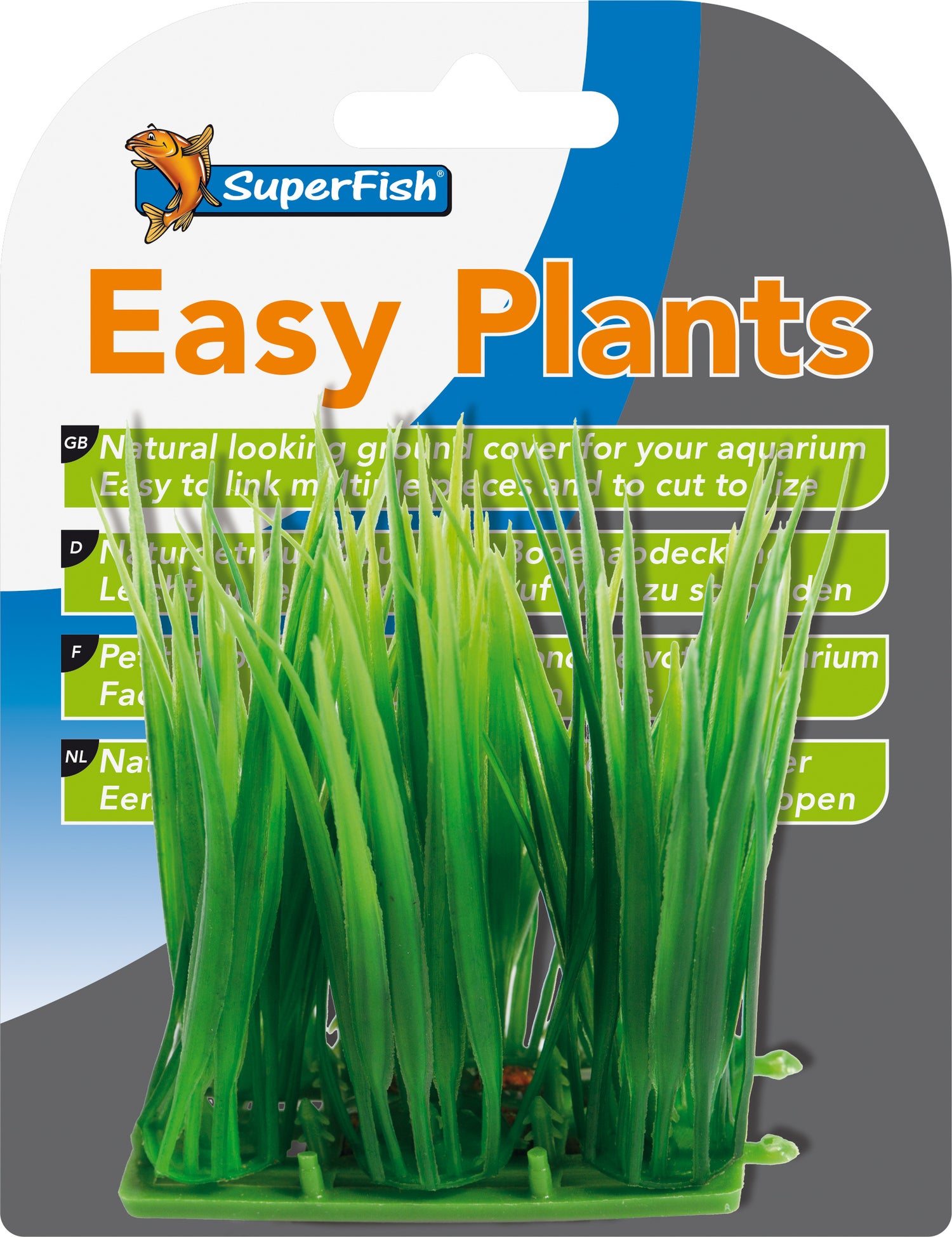 SuperFish aquarium kunstplant Easy Plants carpet L groen 8 x 4,5 x 6 cm