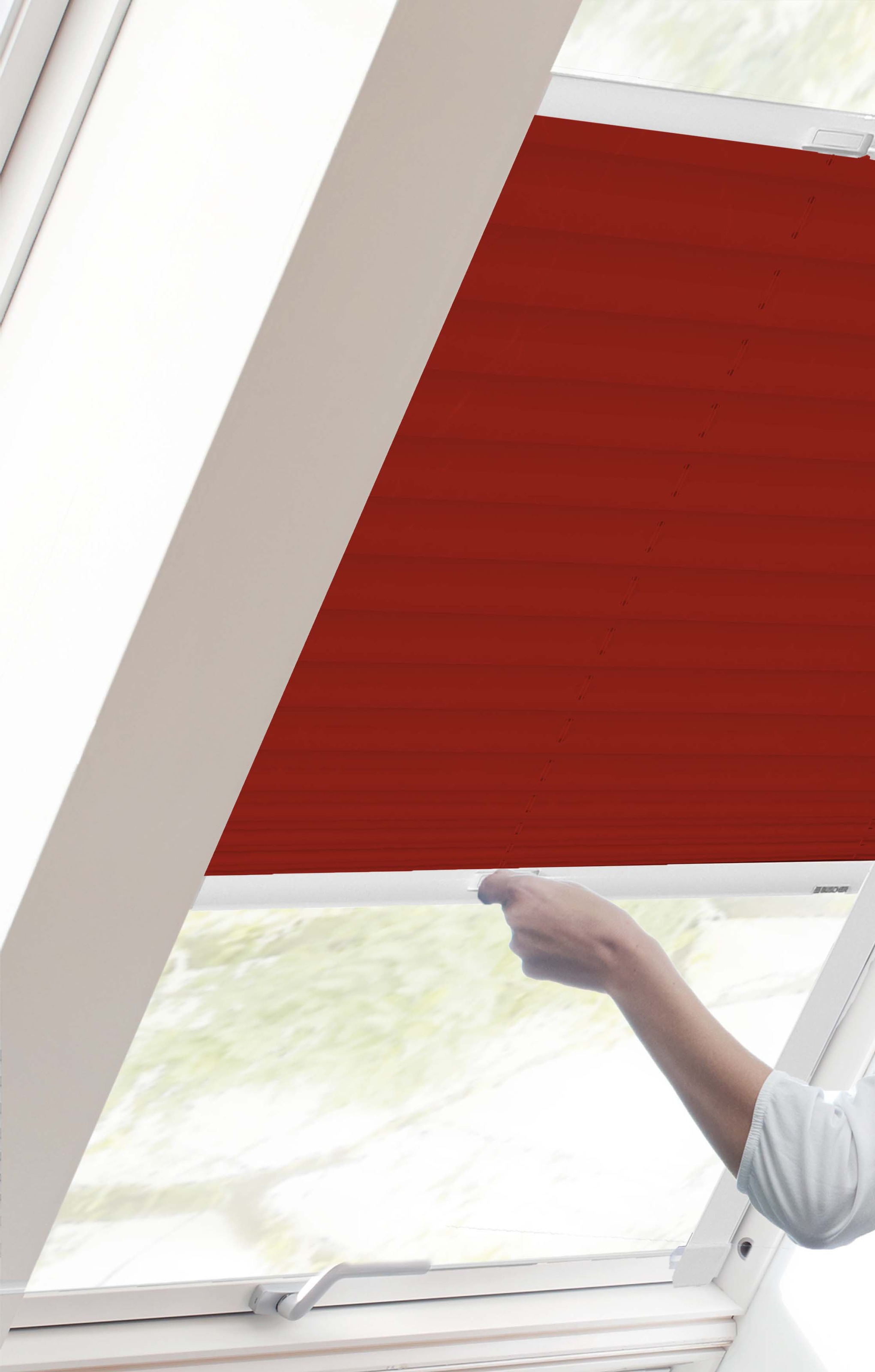 sunlines Dachfensterplissee »Young Style Crush« Lichtschutz verspannt mit Führungsschienen