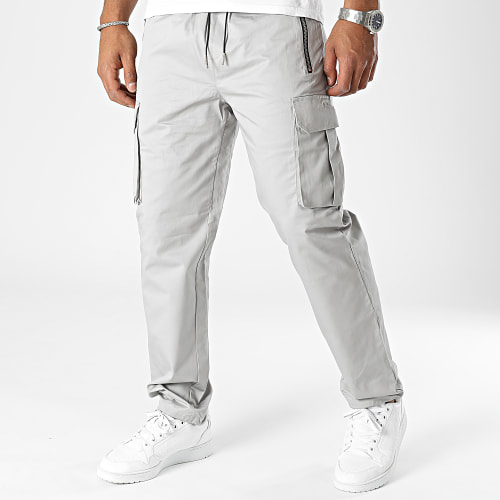 Pantalon Cargo Gris
