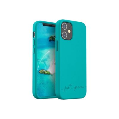 Just Green - coque de protection pour iPhone 12 mini - blue lagon