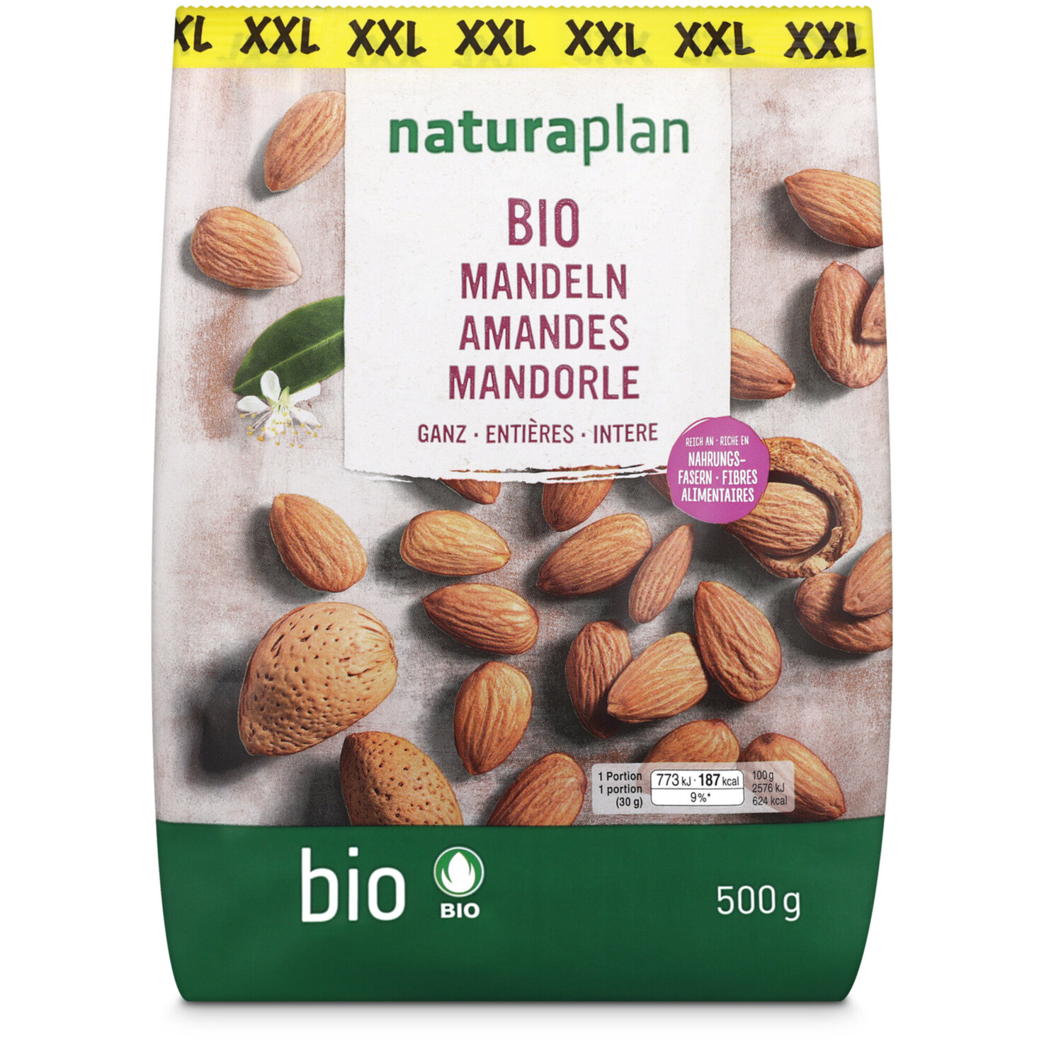 Naturaplan Bio Mandeln ganz