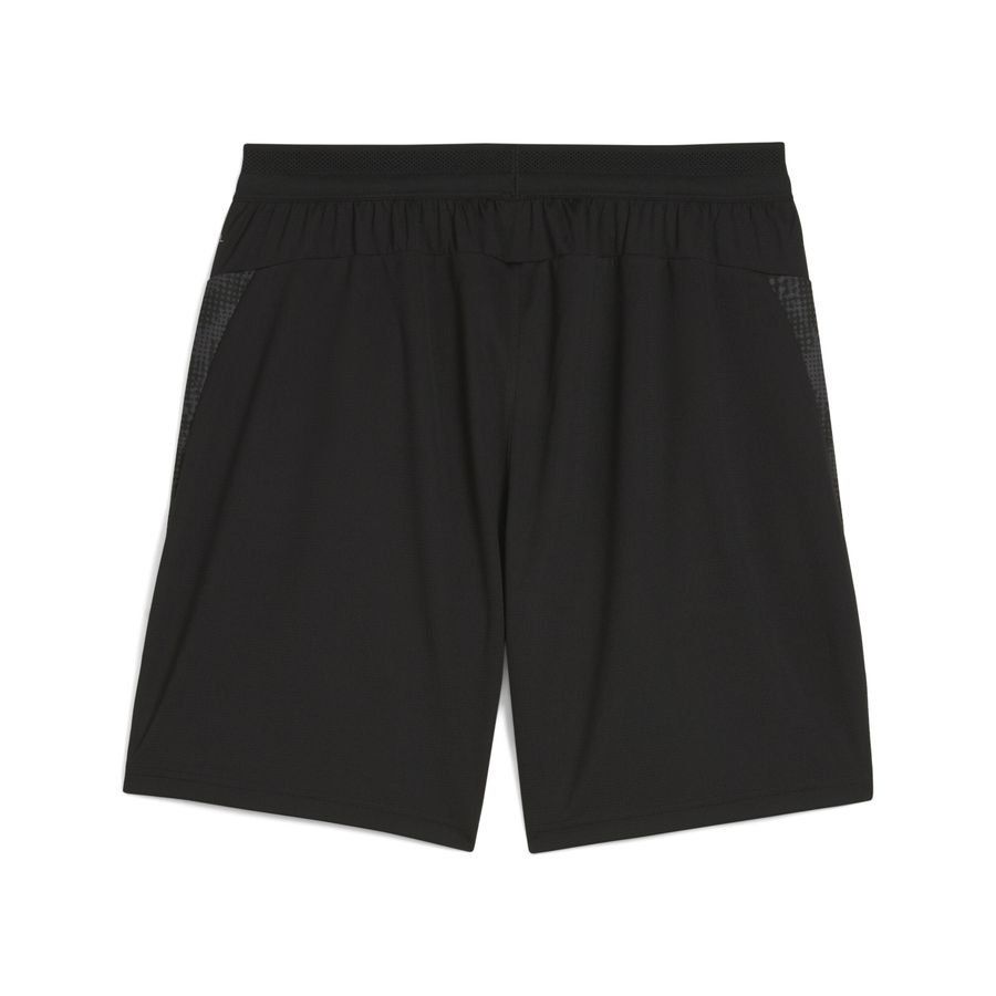 PUMA Short d'Entraînement teamCUP - Noir/Argenté/Gris