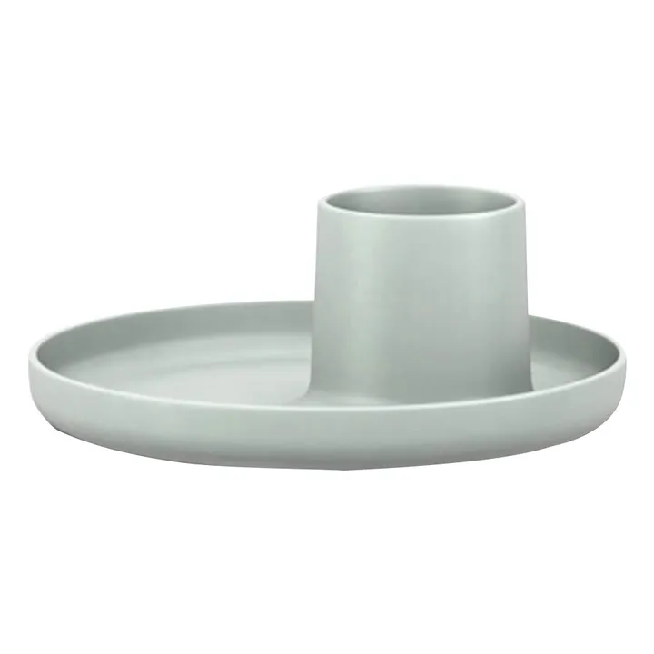 Vitra Pot à crayon et vide poche en plastique ABS O-Tidy - Michel Charlot | Gris ciel