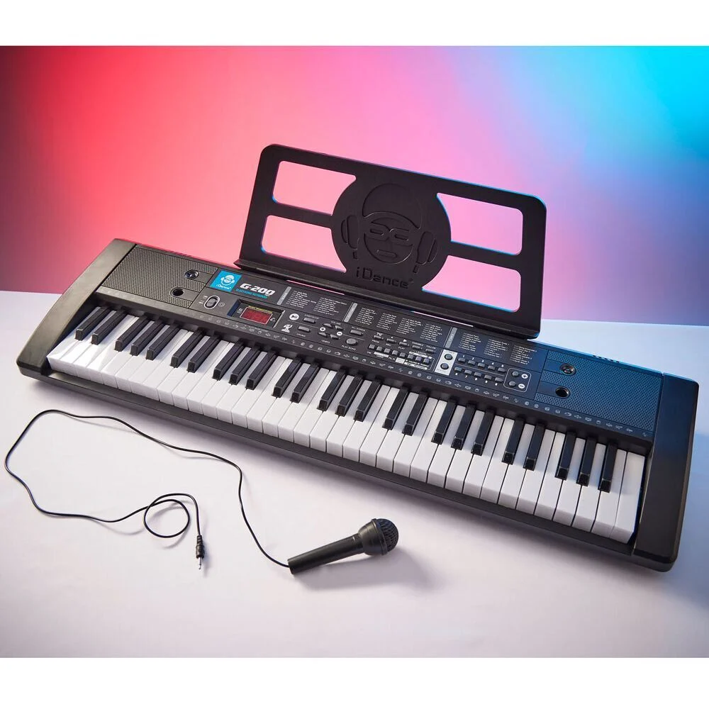 Clavier musical Synthétiseur iDance - 61 touches - 200 tonalités