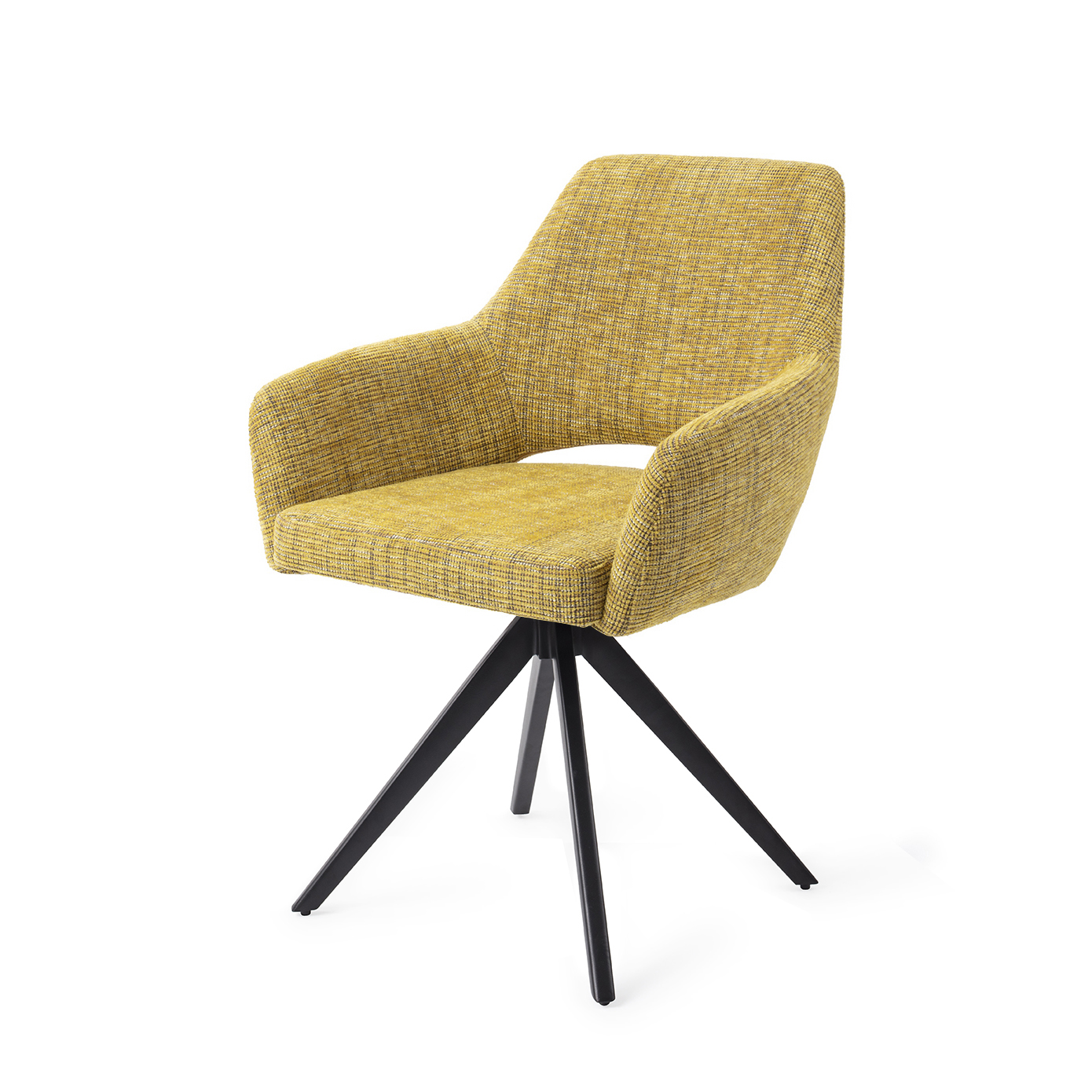 Eetkamerstoel Yanai turn black lemon lines
