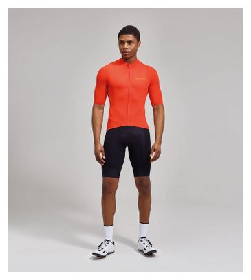 Maillot Manches Courtes Le Col Léger Hors Categorie Rouge