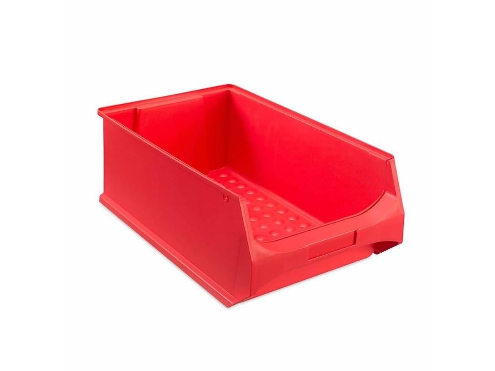 PROREGAL Value Pack 10x Rode Opbergdozen 5,0 HxBxD 20 x 30 x 50 cm 21,8 Liter Opbergdozen