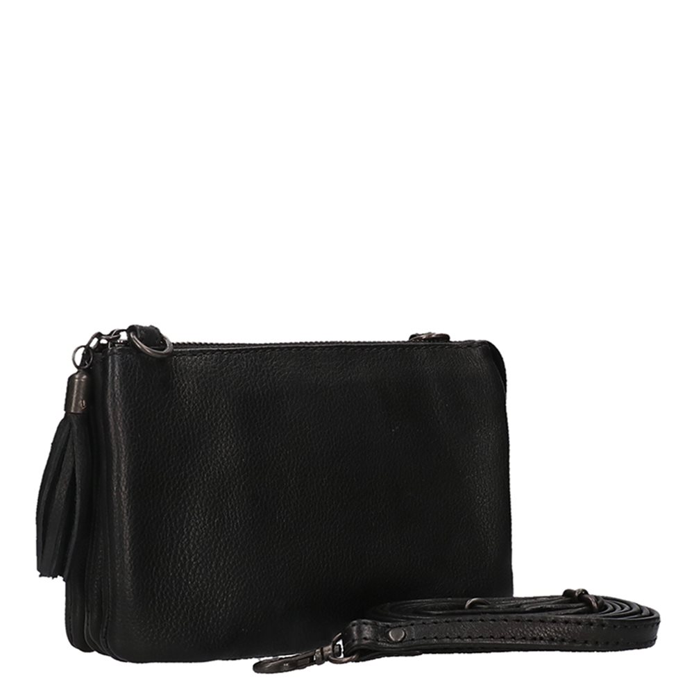 Bear Design Callisto Pelle Alessia Clutch black