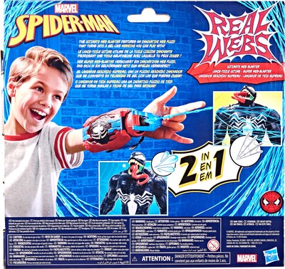 Marvel Spider-Man Real Webs 2-i-1 Ultimate Web Blaster