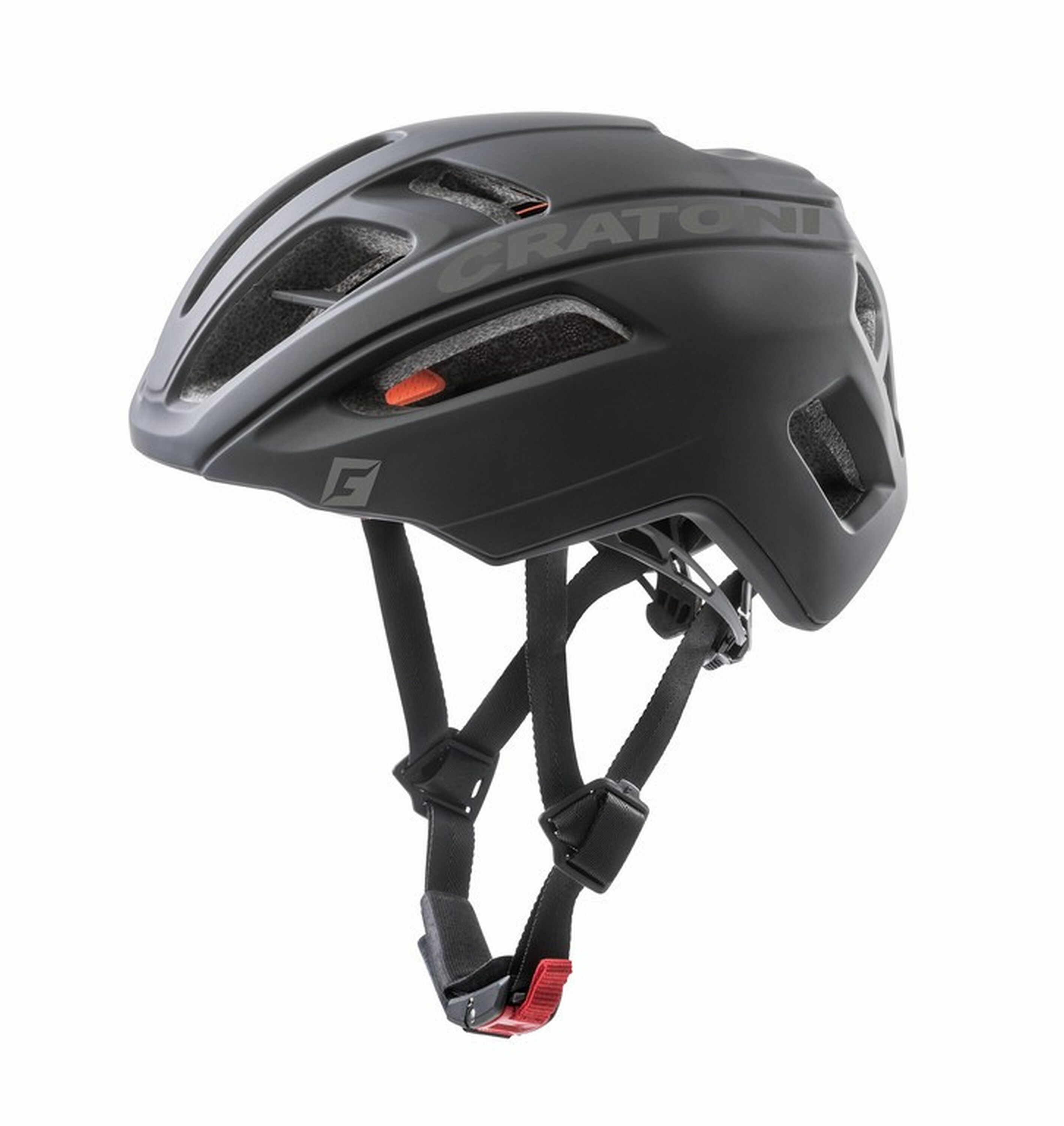 CRATONI Fahrradhelm C-Pro schwarz gummiert