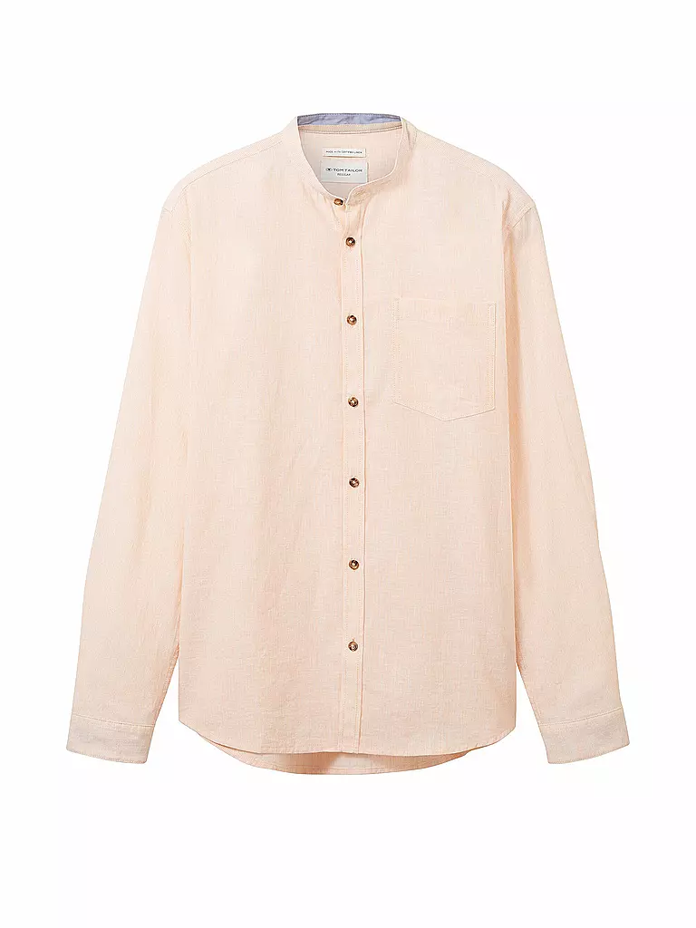 TOM TAILOR Hemd Regular Fit orange