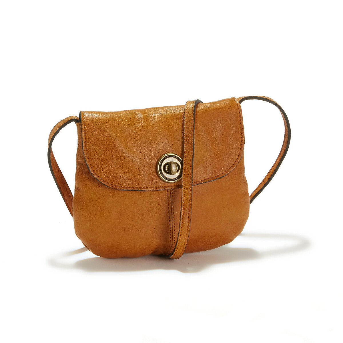 PEÇAS<br>Bolsa de couro totalmente real