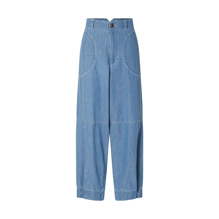 Soeur Jean Aldo Chambray | Bleu délavé