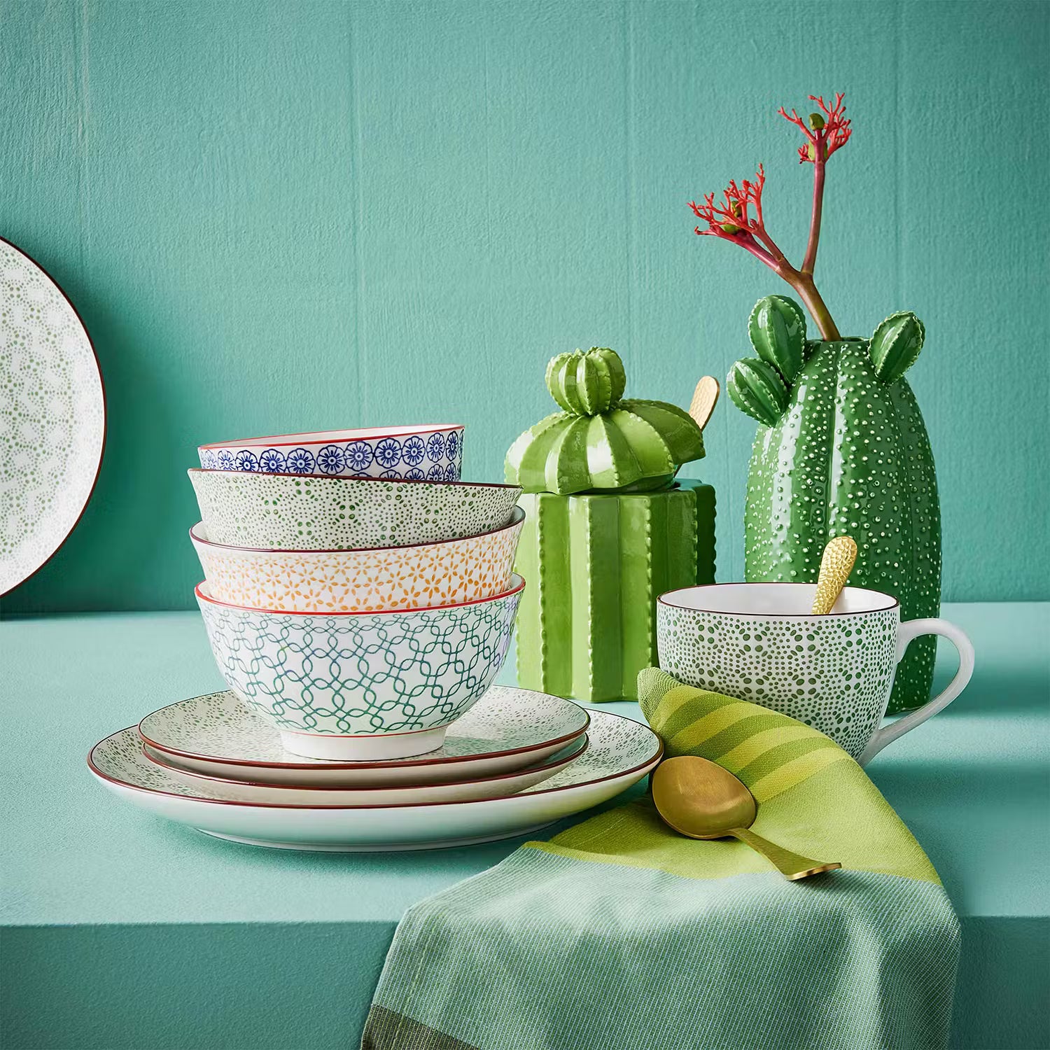 RETRO Tasse 6er-Set