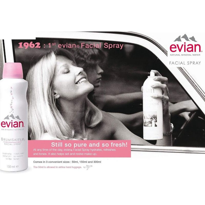 Brumisateur Evian - 150 ml