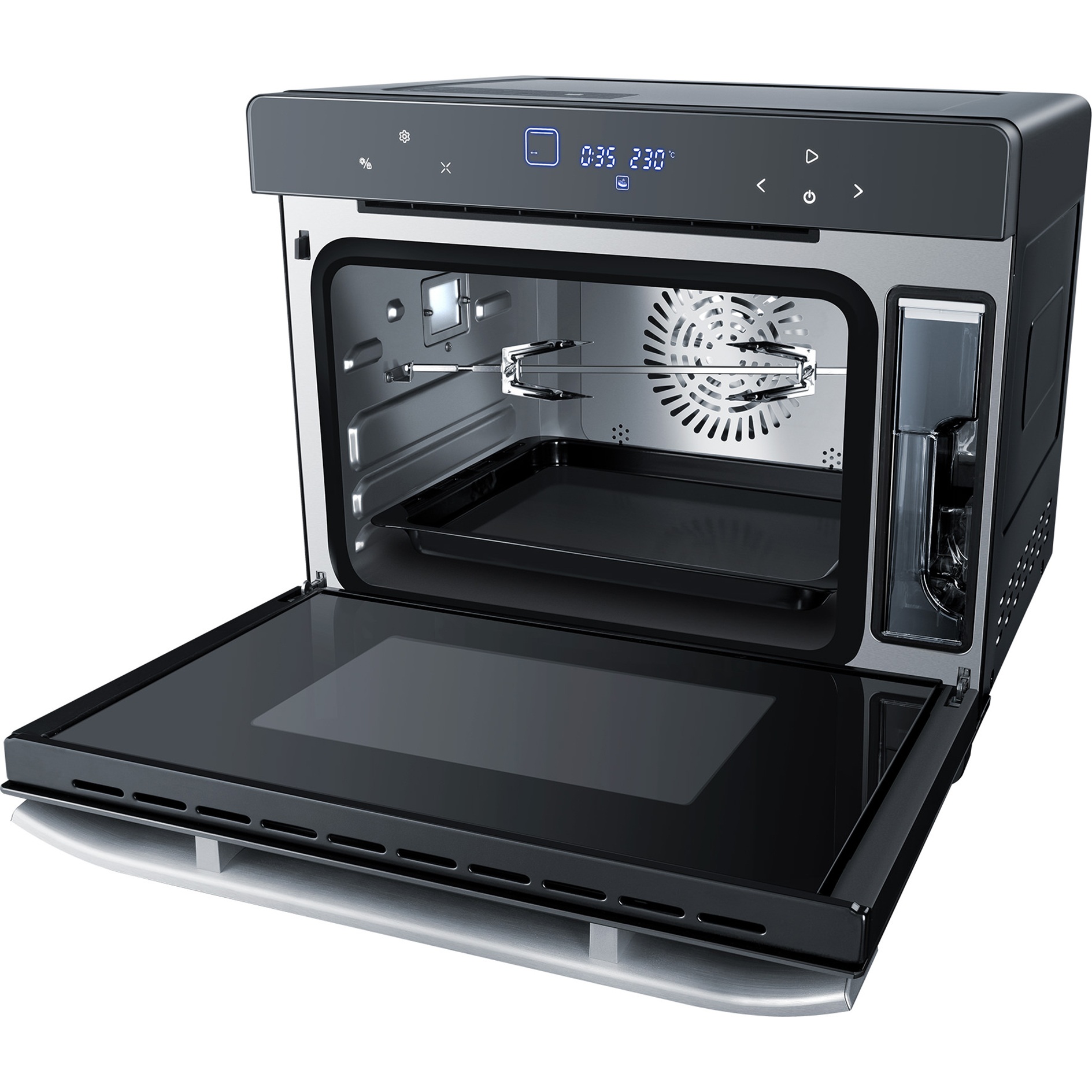 STEBA Multifunktions-Dampfbackofen DG 40 - schwarz - 2100 Watt