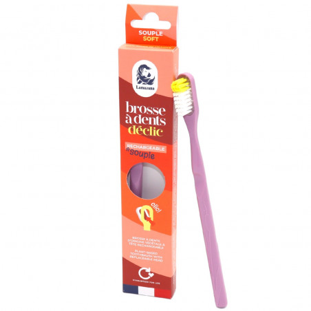 Lamazuna Brosse à dents rechargeable Lilas - Souple