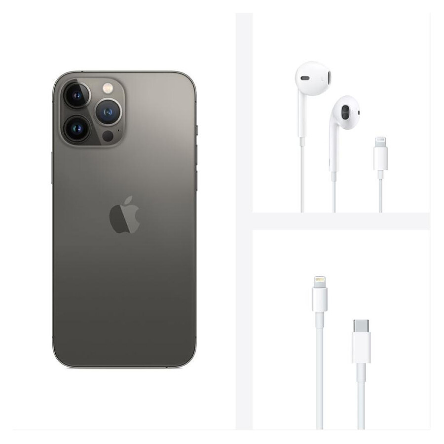 Apple iPhone 13 Pro Max (Graphite) - 128 Go · Reconditionné