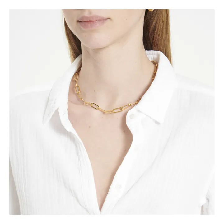 Xirena Chemise Scout Gaze de Coton | Blanc