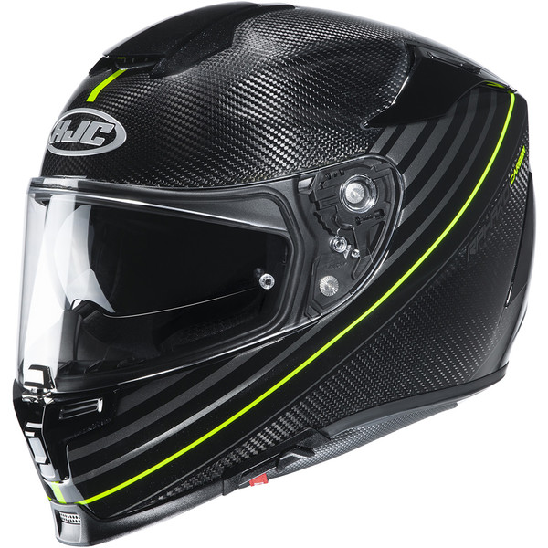 HJC - Casque RPHA 70 Carbon Artan MC4H / Noir / Jaune fluo