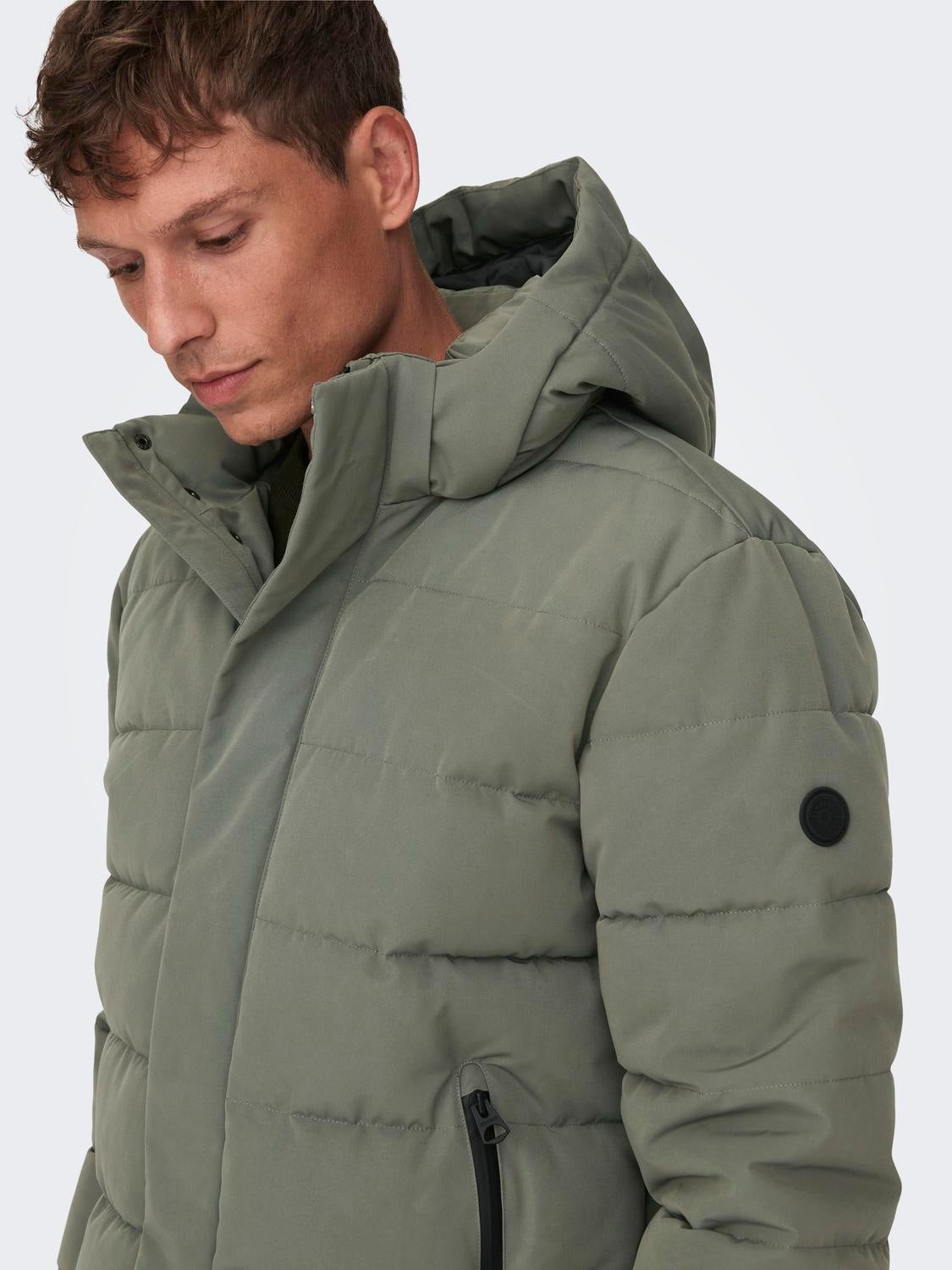 ONSCAYSON Daunenjacke Castor Gray