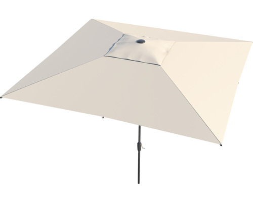 Parasol Soluna markt, Mejannes parasol, 300 x 300 cm, ecru