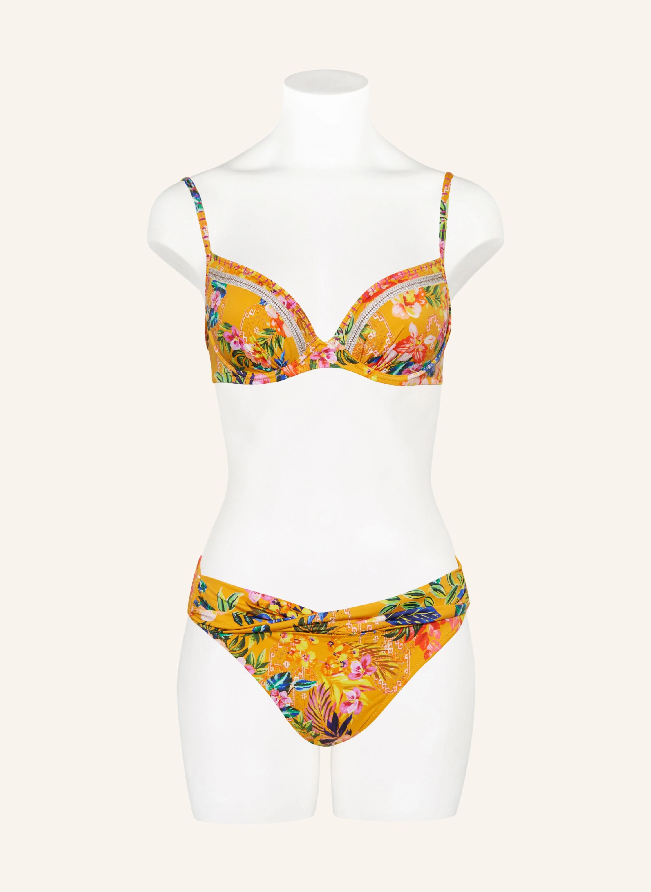 watercult Basic-Bikini-Hose SUNSET FLORALS