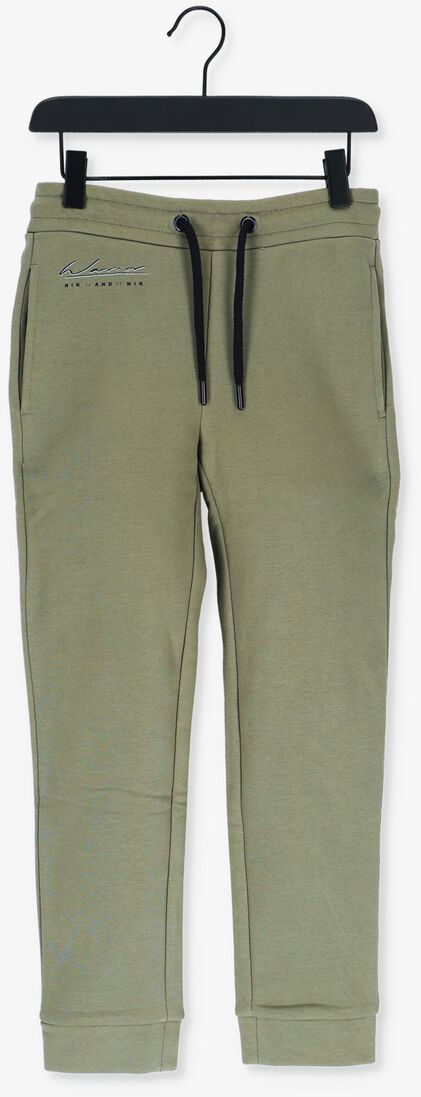 NIK & NIK groene nik & nik joggingbroek mountain sweatpants
