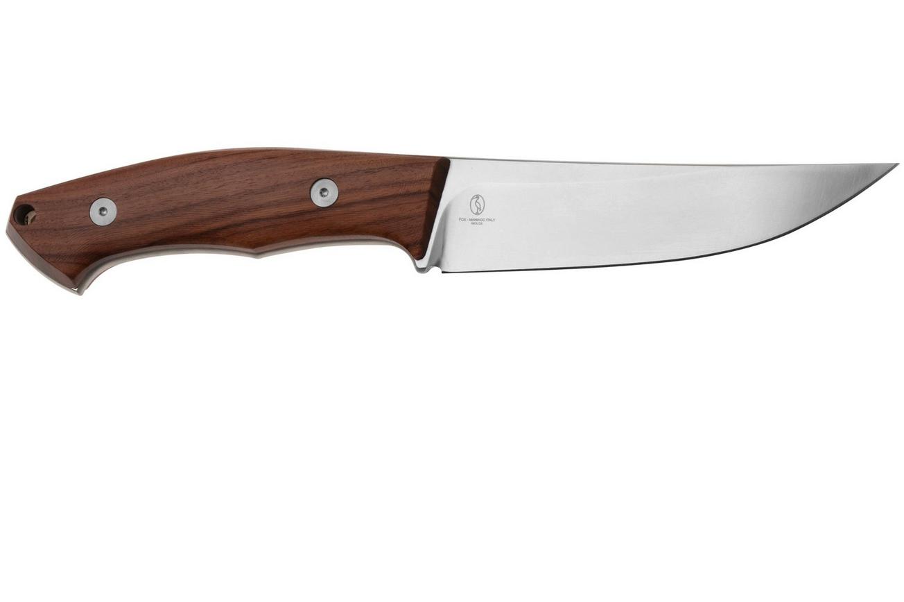 Fox Knives Fenix FX649-SA Niolox, Santos Wood, jachtmes, Yevgeny Khokhlov design