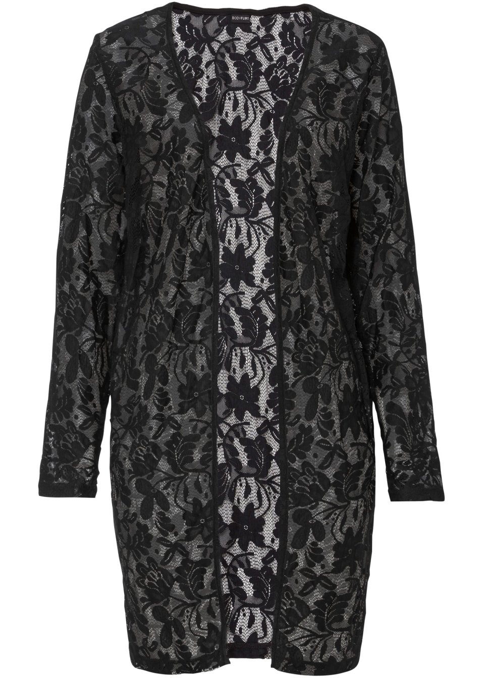 Blazer long en dentelle