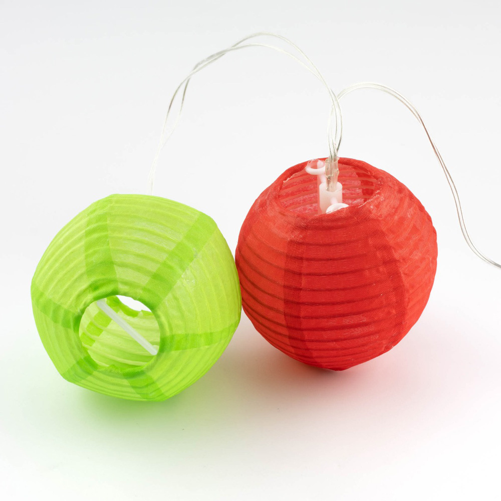 Gardenwize 10 Lampion zonne-energie LED lampjes