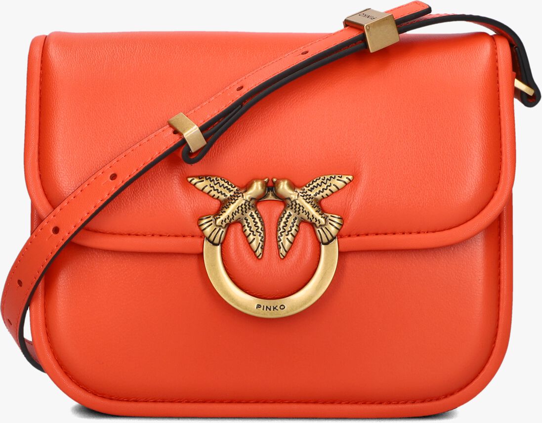 rode pinko schoudertas love box bag