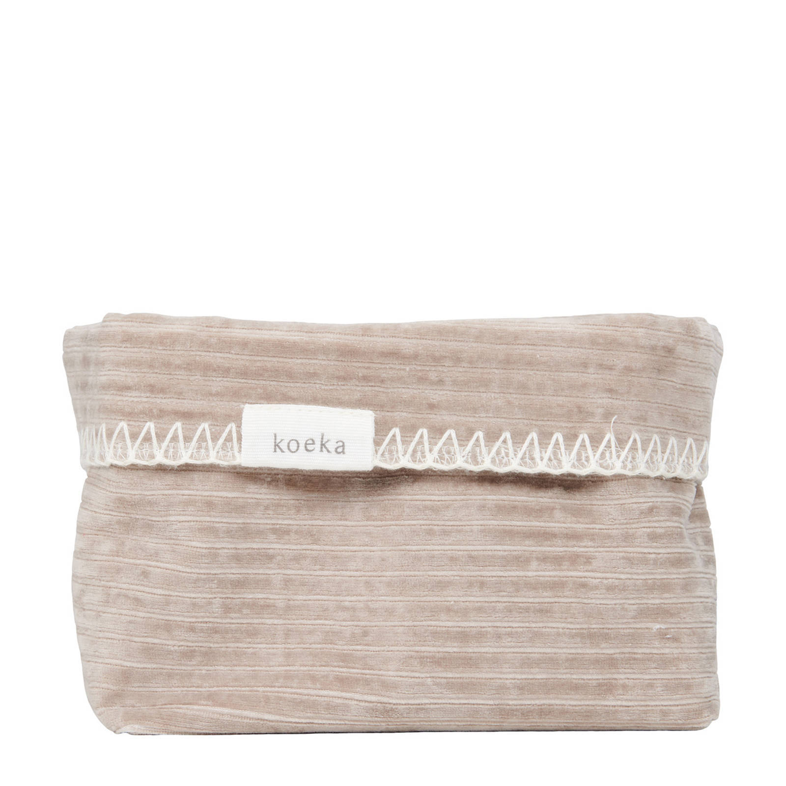 Koeka Vik commodemandje 16x18 cm taupe