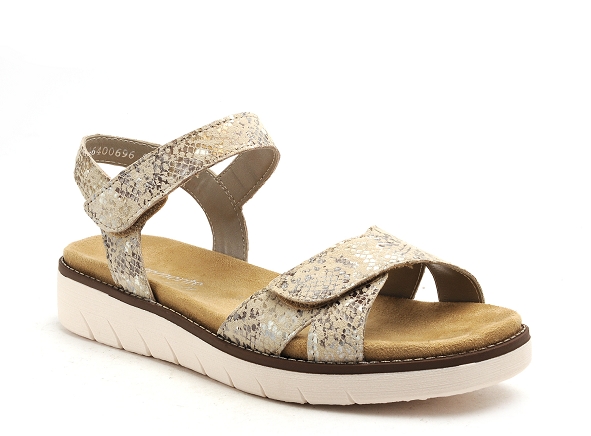 Remonte nu pieds plats femme d2049 beige