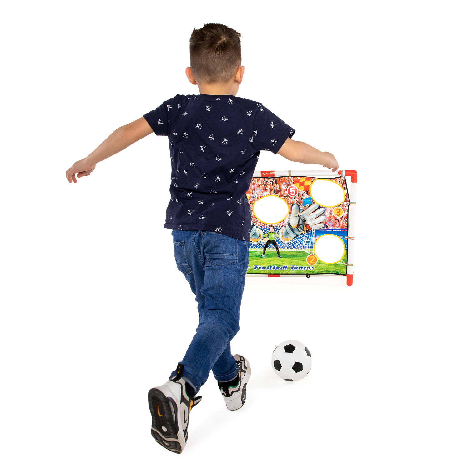 Voetbaldoel met Puntenscherm