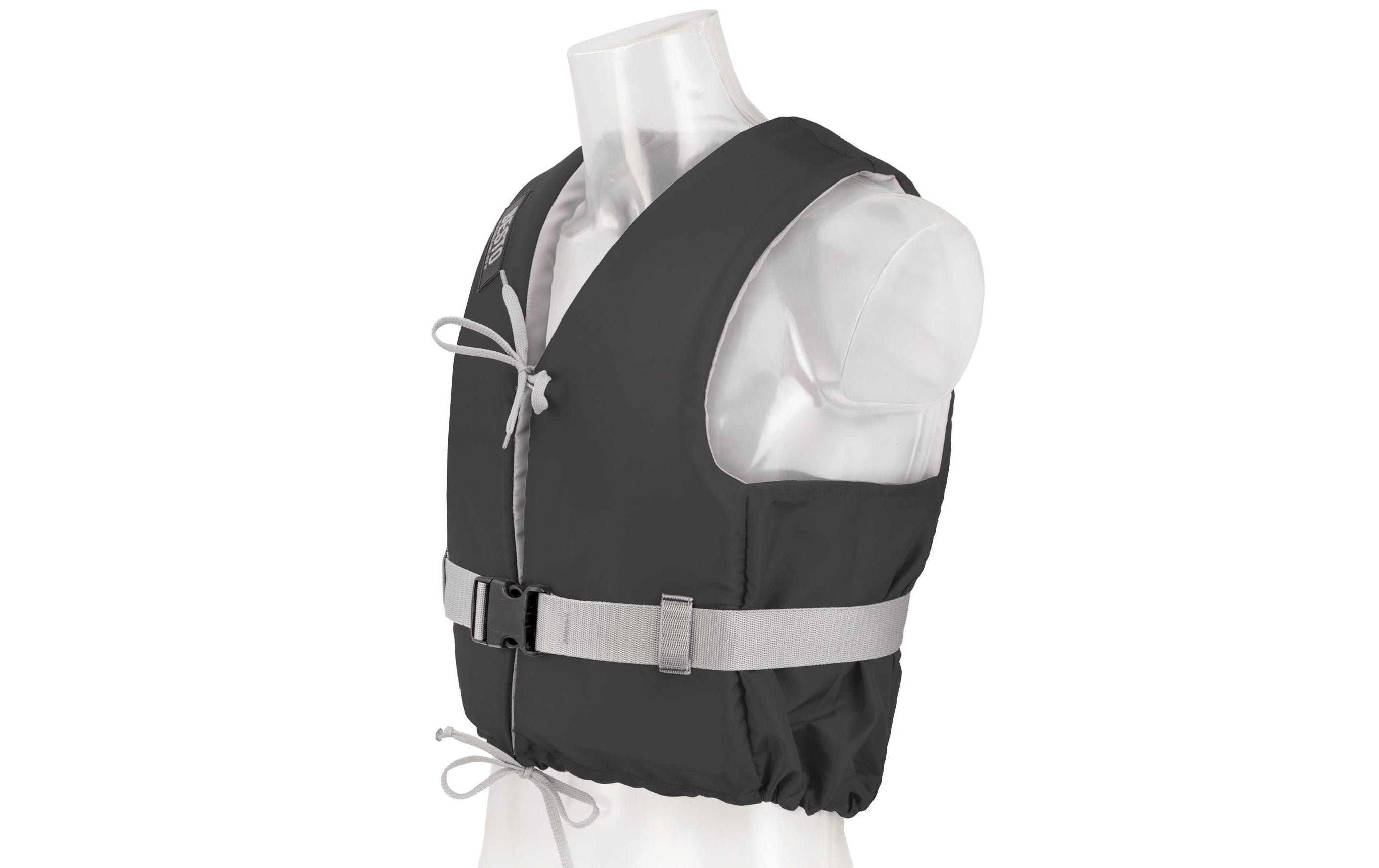 Schwimmweste Dinghy 50N Schwarz – SRettungsweste für Erwachsene