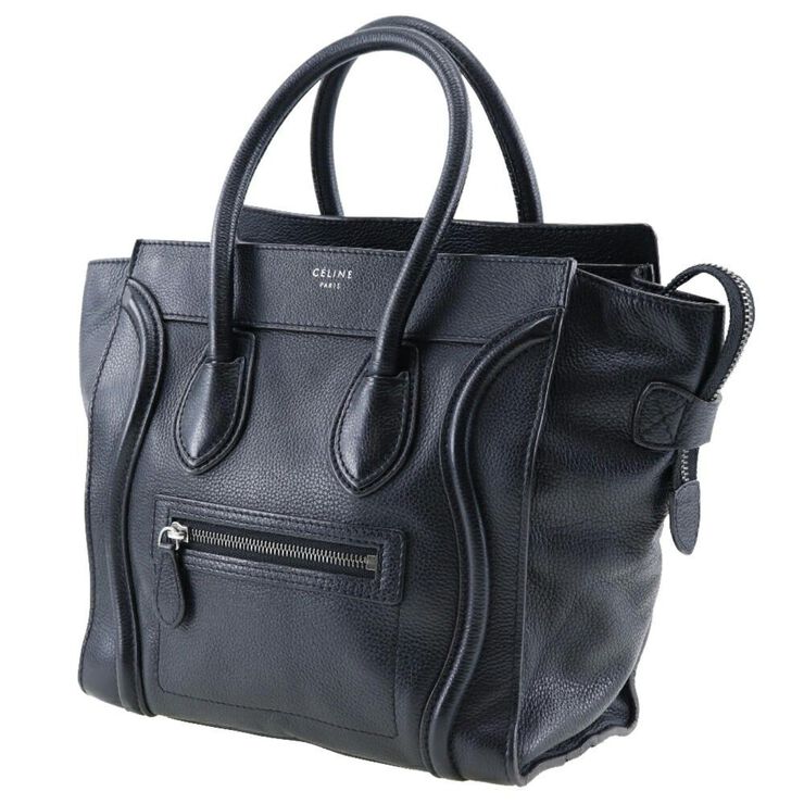 Celine Vintage Celine Luggage Black