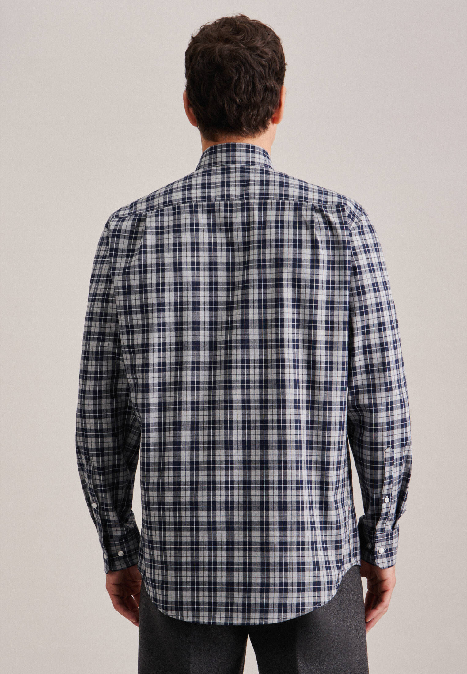 Seidensticker| Herren Flanellhemd Regular