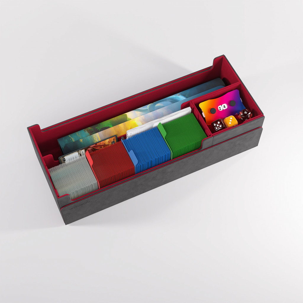Gamegenic - Card's Lair 1000+ Gris/Rouge