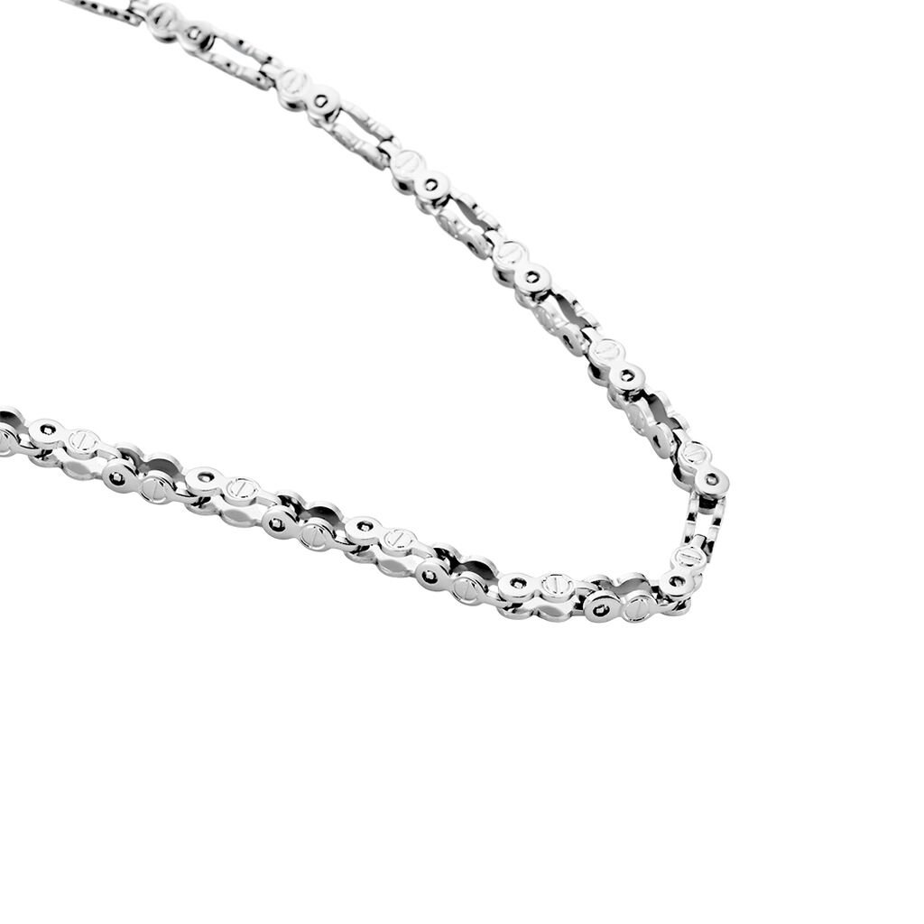 Collier Jourdan Hestia Acier Blanc